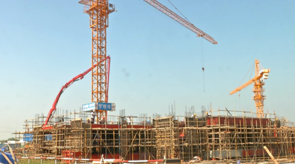 桐城 假期我在崗，重點(diǎn)項(xiàng)目施工忙